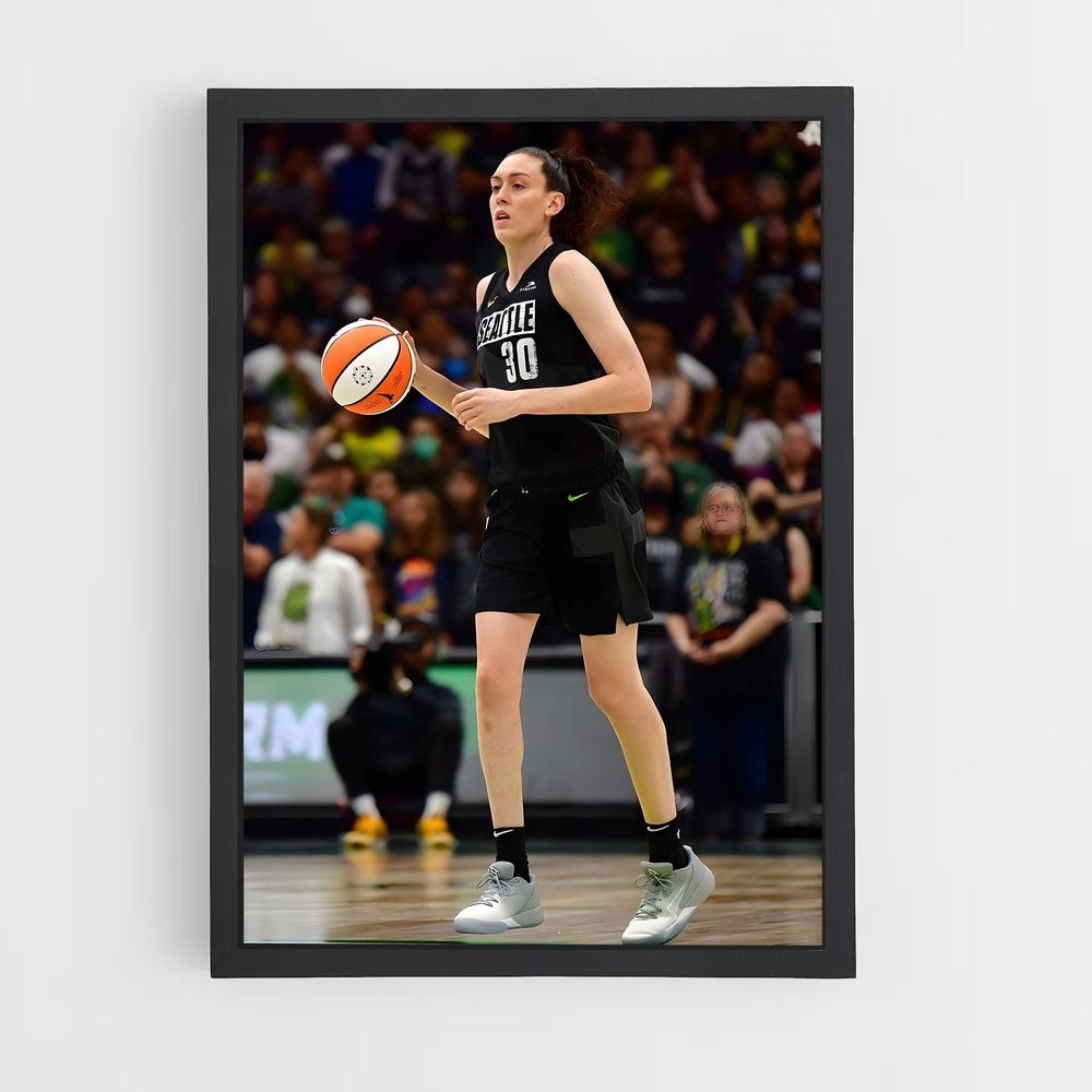 Poster Breanna stewart – affiche Basketball (vue 2)